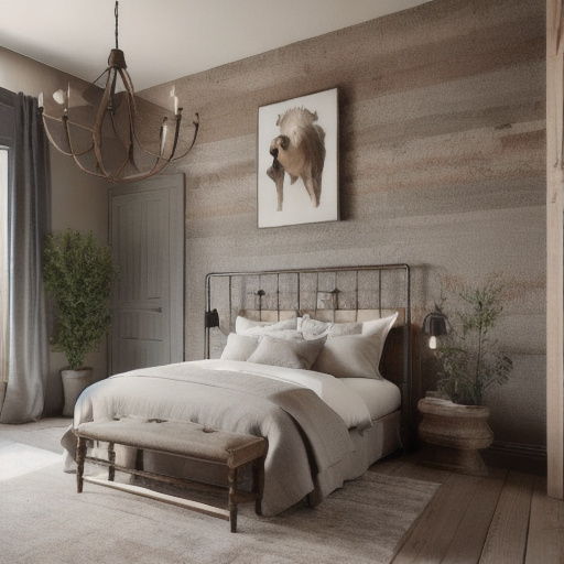 Rustic Guest Room