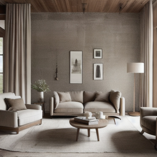 Rustic interior design style