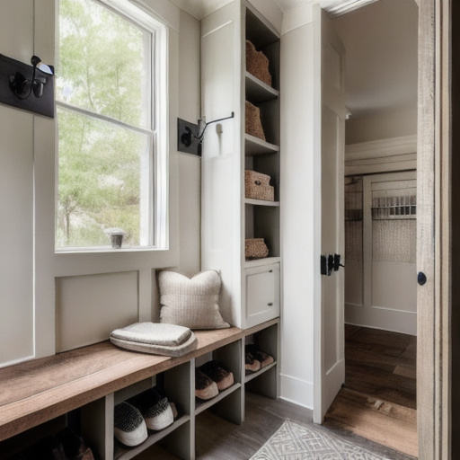 Rustic Mudroom
