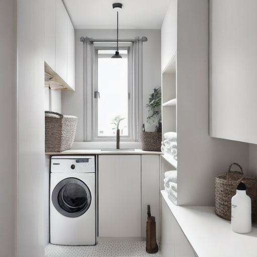 Scandinavian Laundry Room