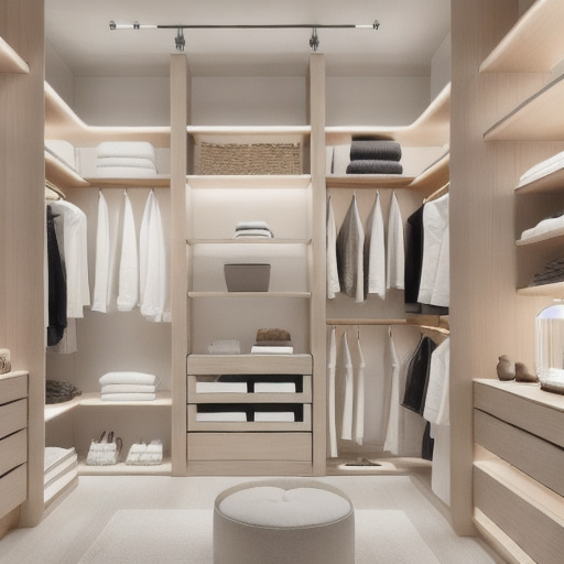 Scandinavian Walk-in Closet