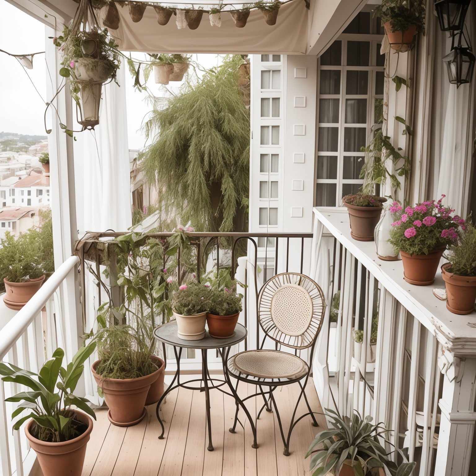Shabby Chic Balcony
