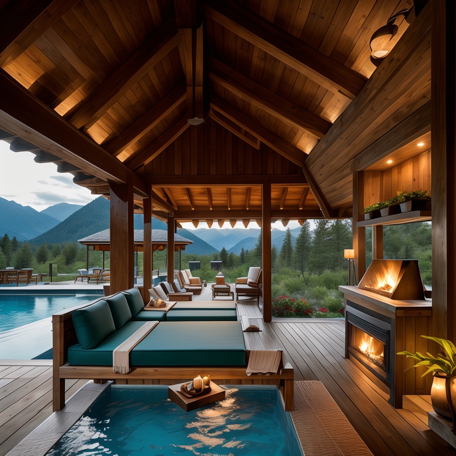 Domek narciarski Pool House