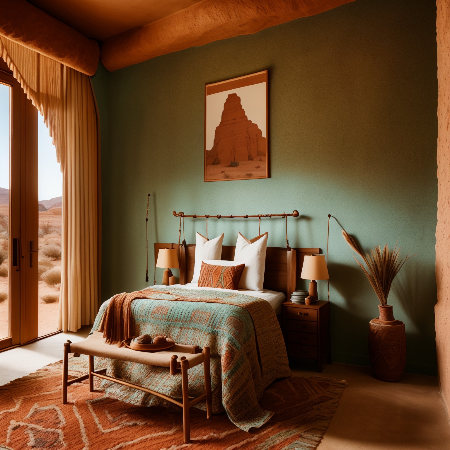 Southwestern Guest Room