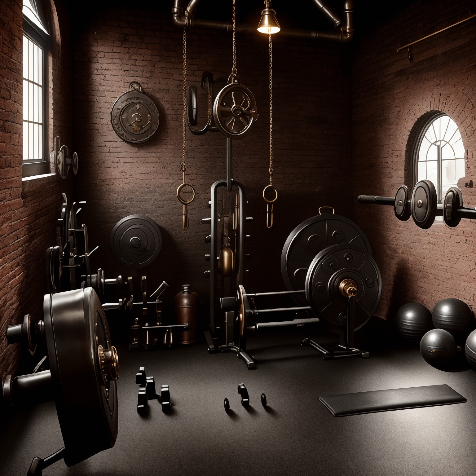 Steampunk Home Gym