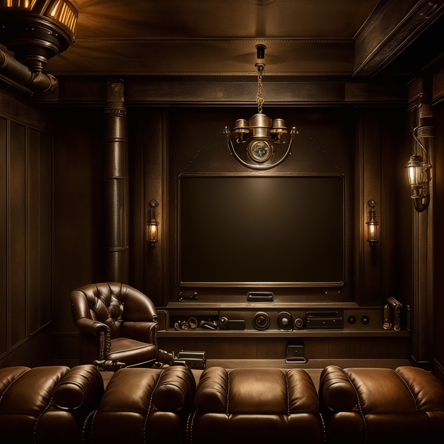 Steampunk Cinéma maison