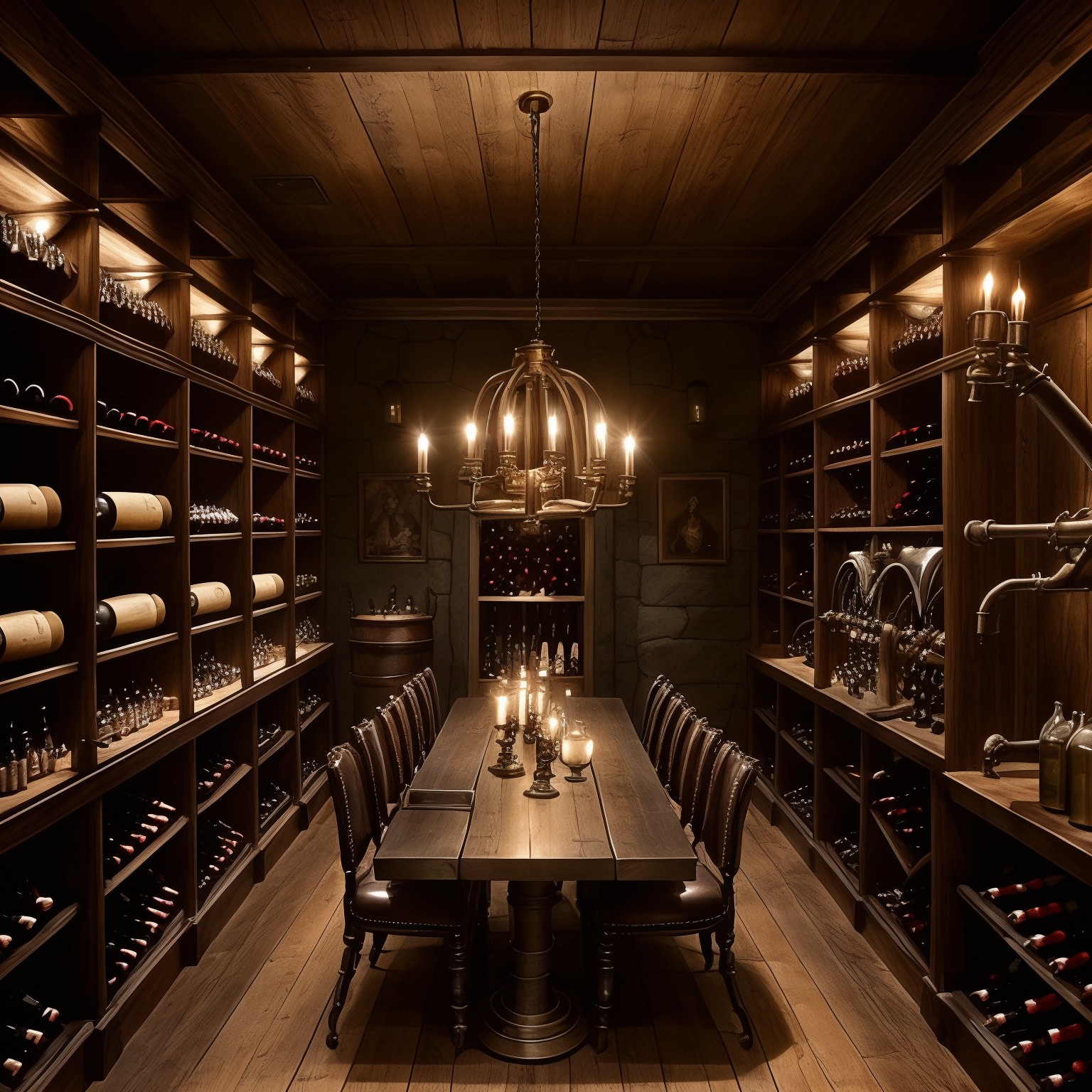 Steampunk Cave à vin