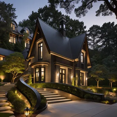 Art Nouveau home exterior design - example 5