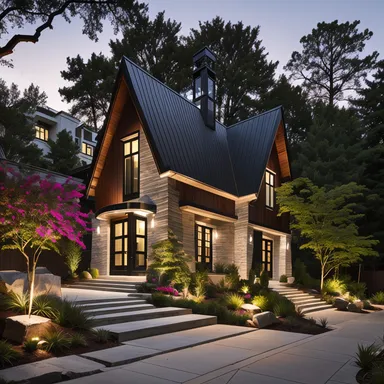 Boho-Chic home exterior design - example 5