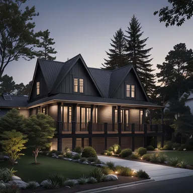 Contemporary home exterior design - example 2