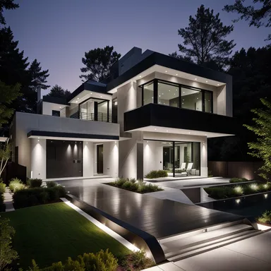 Contemporary home exterior design - example 3