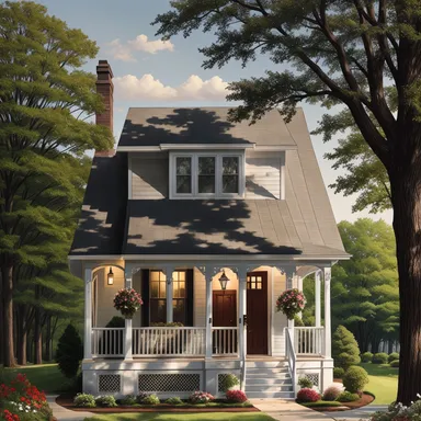 Cottagecore home exterior design - example 4