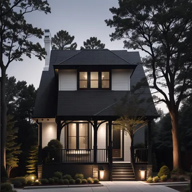 Futuristic home exterior design - example 4