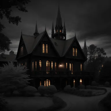 Gothic home exterior design - example 2
