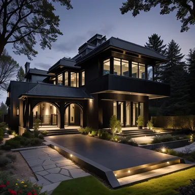 Gothic Revival home exterior design - example 3