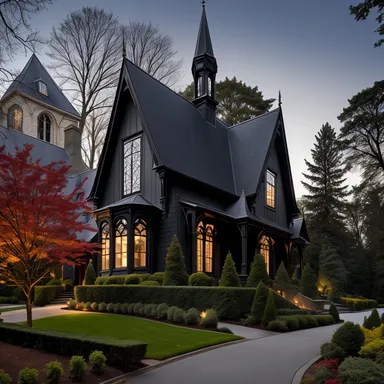 Gothic Revival home exterior design - example 5