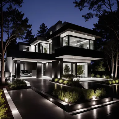 Hollywood Regency home exterior design - example 3