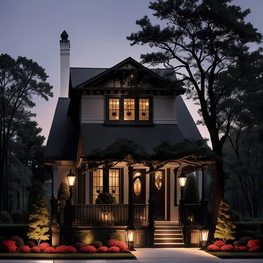 Hollywood Regency home exterior design - example 4