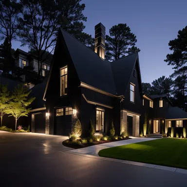 Hollywood Regency home exterior design - example 5