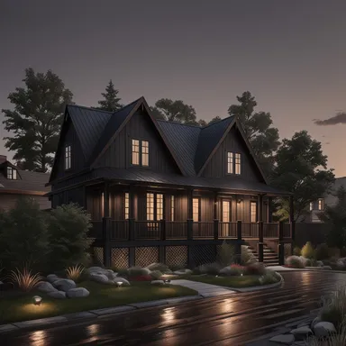 Industrial home exterior design - example 2