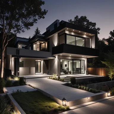 Industrial home exterior design - example 3