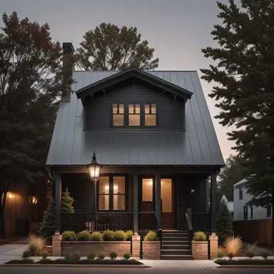 Industrial home exterior design - example 4