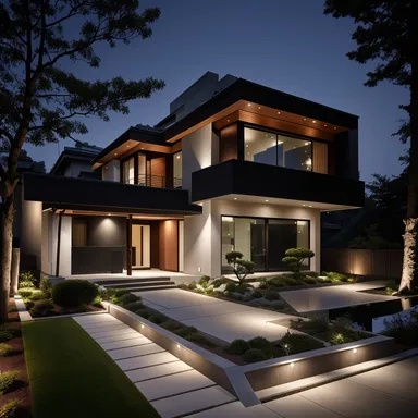 Japanese home exterior design - example 3