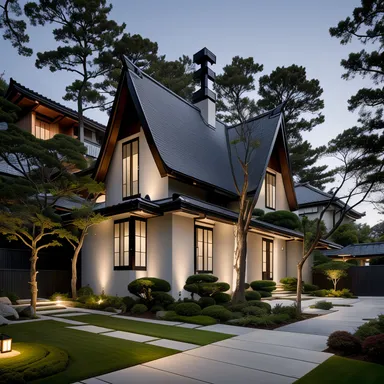 Japanese home exterior design - example 5