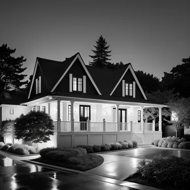 Minimal Art home exterior design - example 2