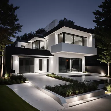 Minimalist home exterior design - example 3