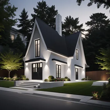 Minimalist home exterior design - example 5