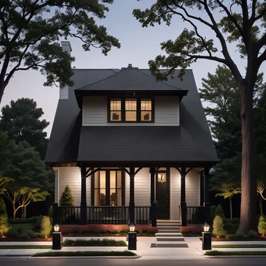 Modern home exterior design - example 4