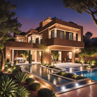 Moroccan home exterior design - example 3