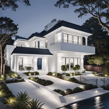 Nautical home exterior design - example 3
