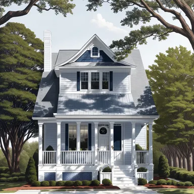 Nautical home exterior design - example 4