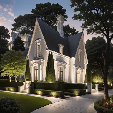 Neo-Classical home exterior design - example 5