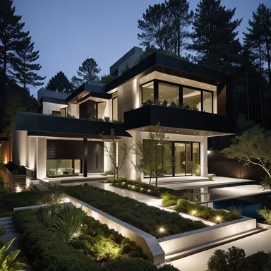 Organic Modernism home exterior design - example 3