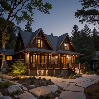 Prehistoric home exterior design - example 2