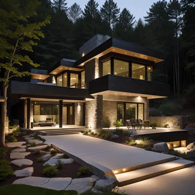 Prehistoric home exterior design - example 3