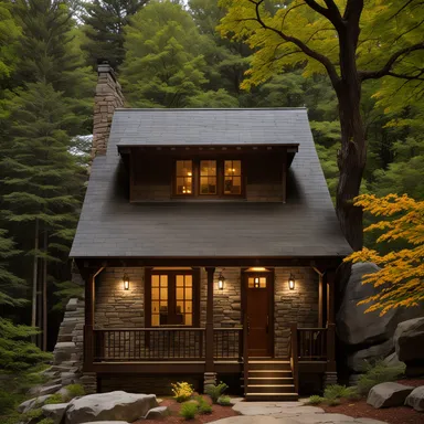 Prehistoric home exterior design - example 4