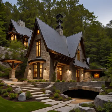 Prehistoric home exterior design - example 5