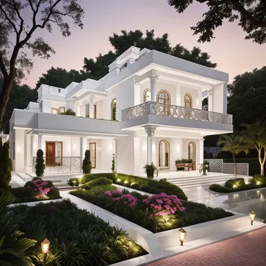 Rococo home exterior design - example 3