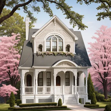 Rococo home exterior design - example 4