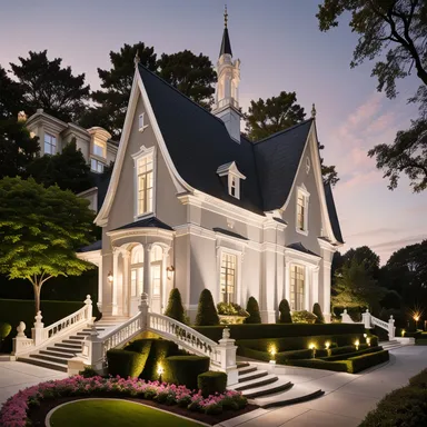 Rococo home exterior design - example 5