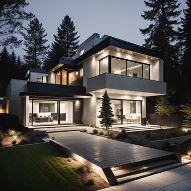 Scandinavian home exterior design - example 3