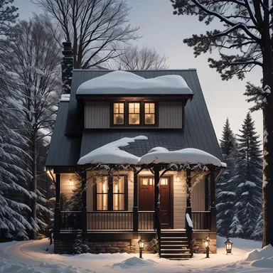 Scandinavian home exterior design - example 4