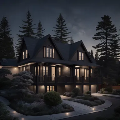 Sci-Fi home exterior design - example 2