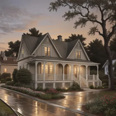 Shabby Chic home exterior design - example 2