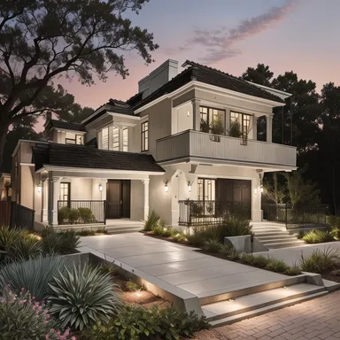 Shabby Chic home exterior design - example 3