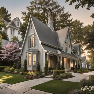 Shabby Chic home exterior design - example 5